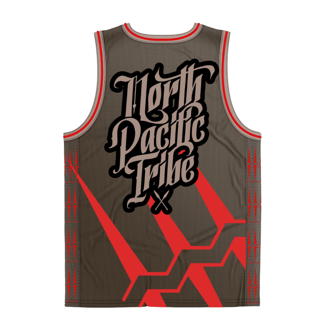 Dolphin Jersey Brown/Red