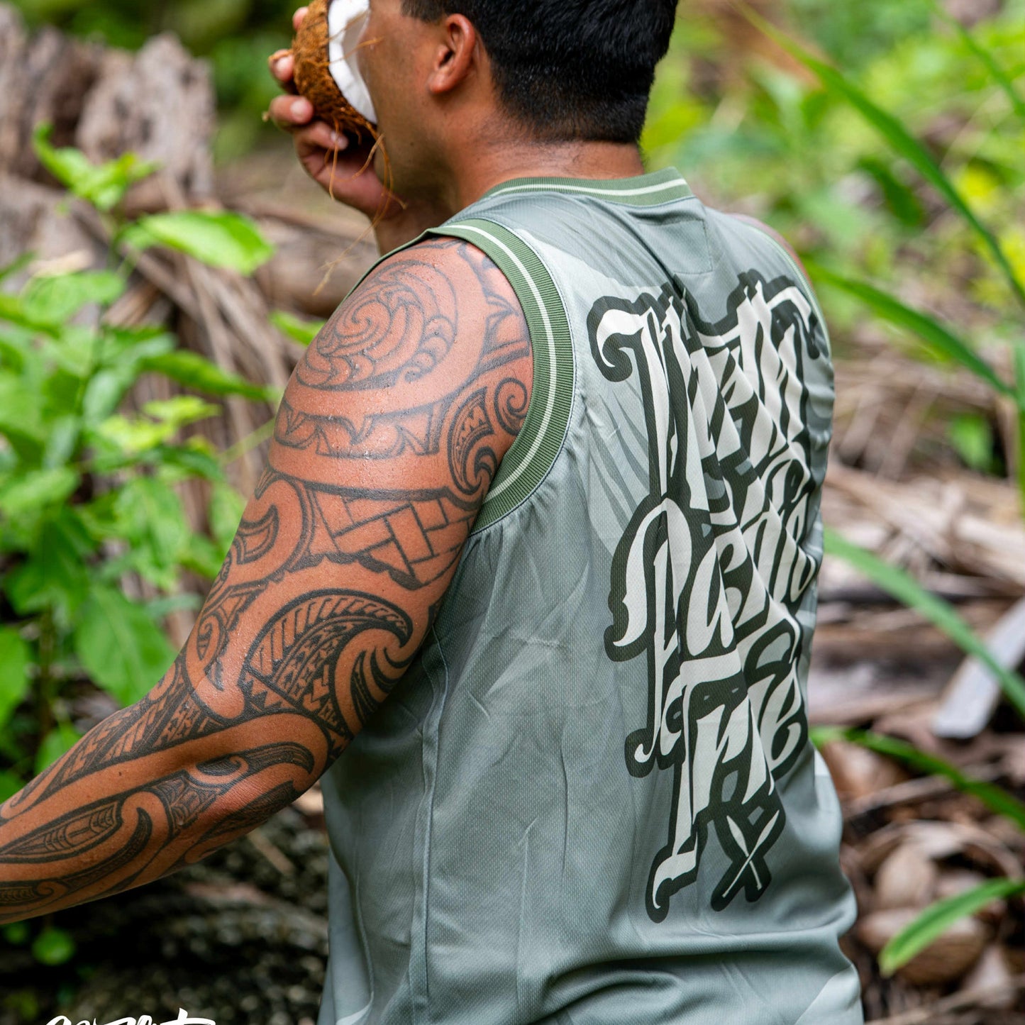 Whale Tail Jersey - Green