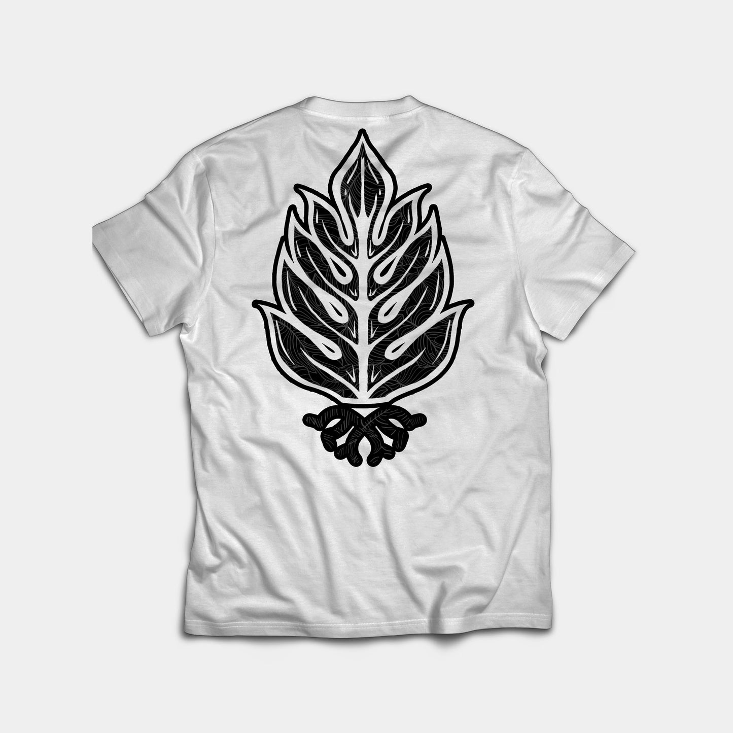 Bread Fruit "B" White Tee