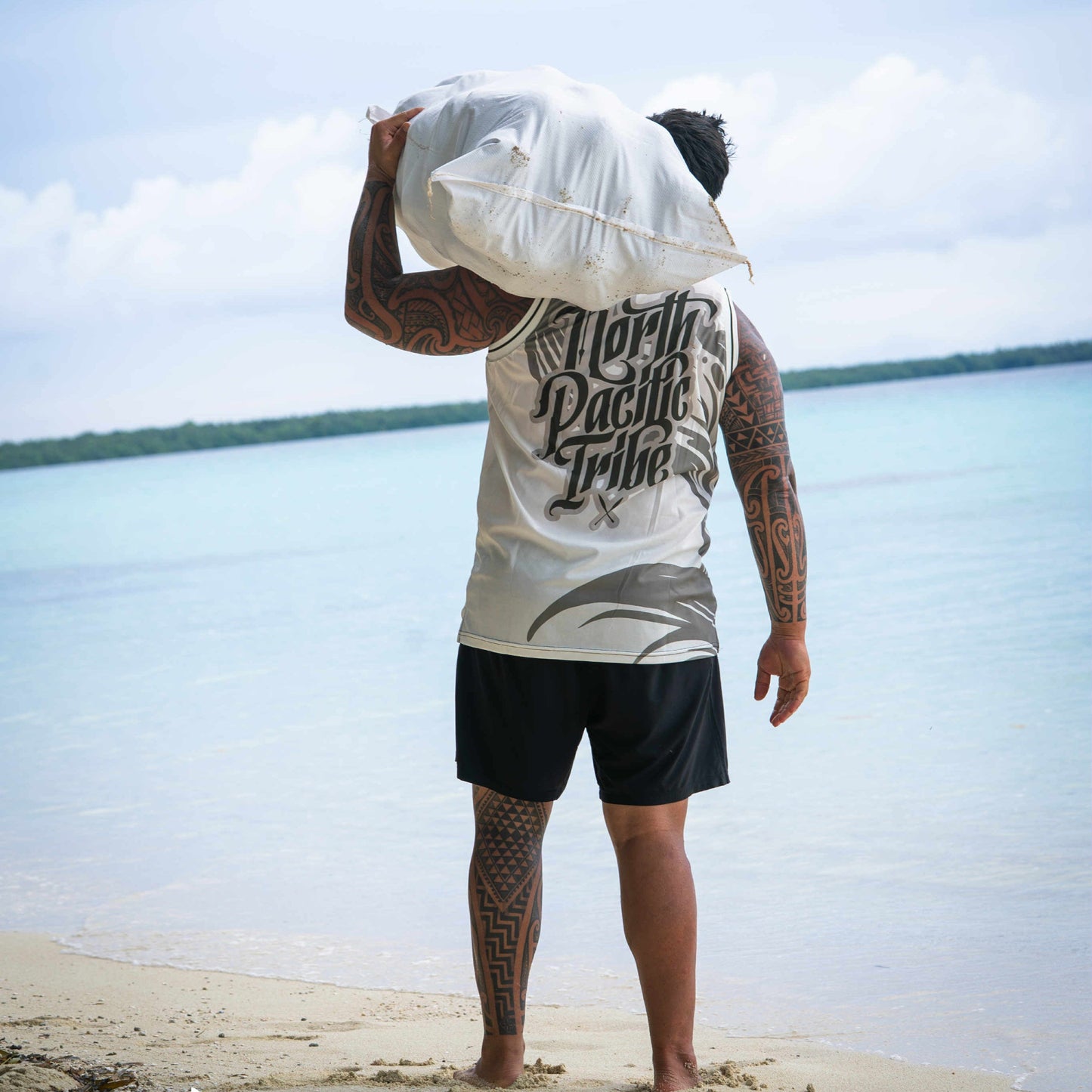 Whale Tail Jersey - White