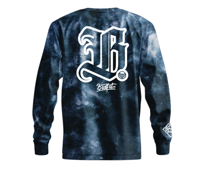 Breadfruit 'B' Longsleeve Tie dye - Youth