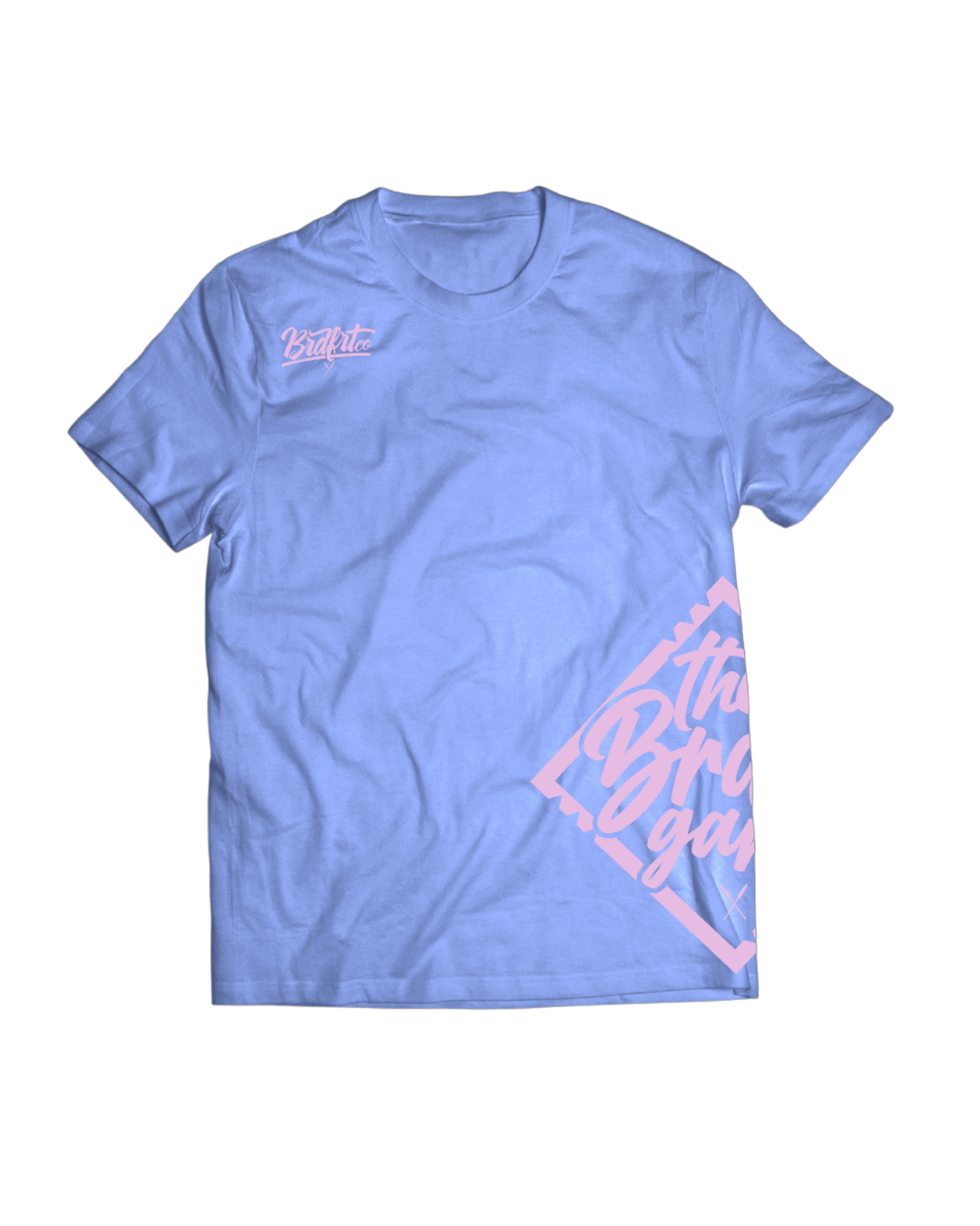 BRDFRT GANG TEE - BLUE/PINK