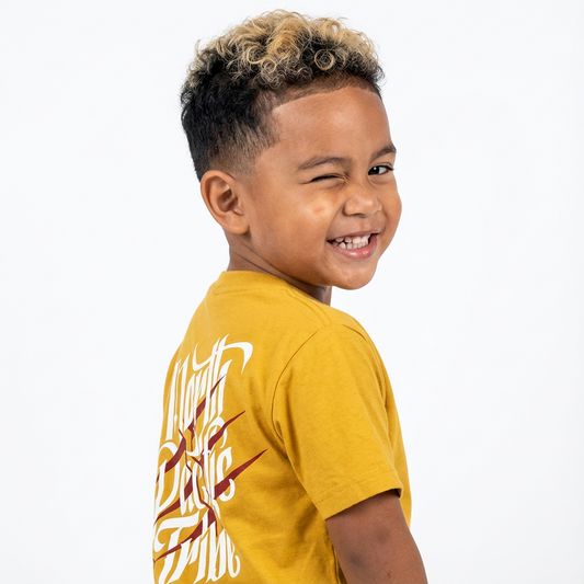 Dolphin Tee - Mustard - Youth