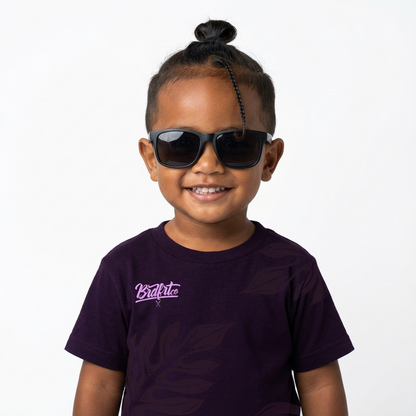 Purple Leaf Tee - Youth