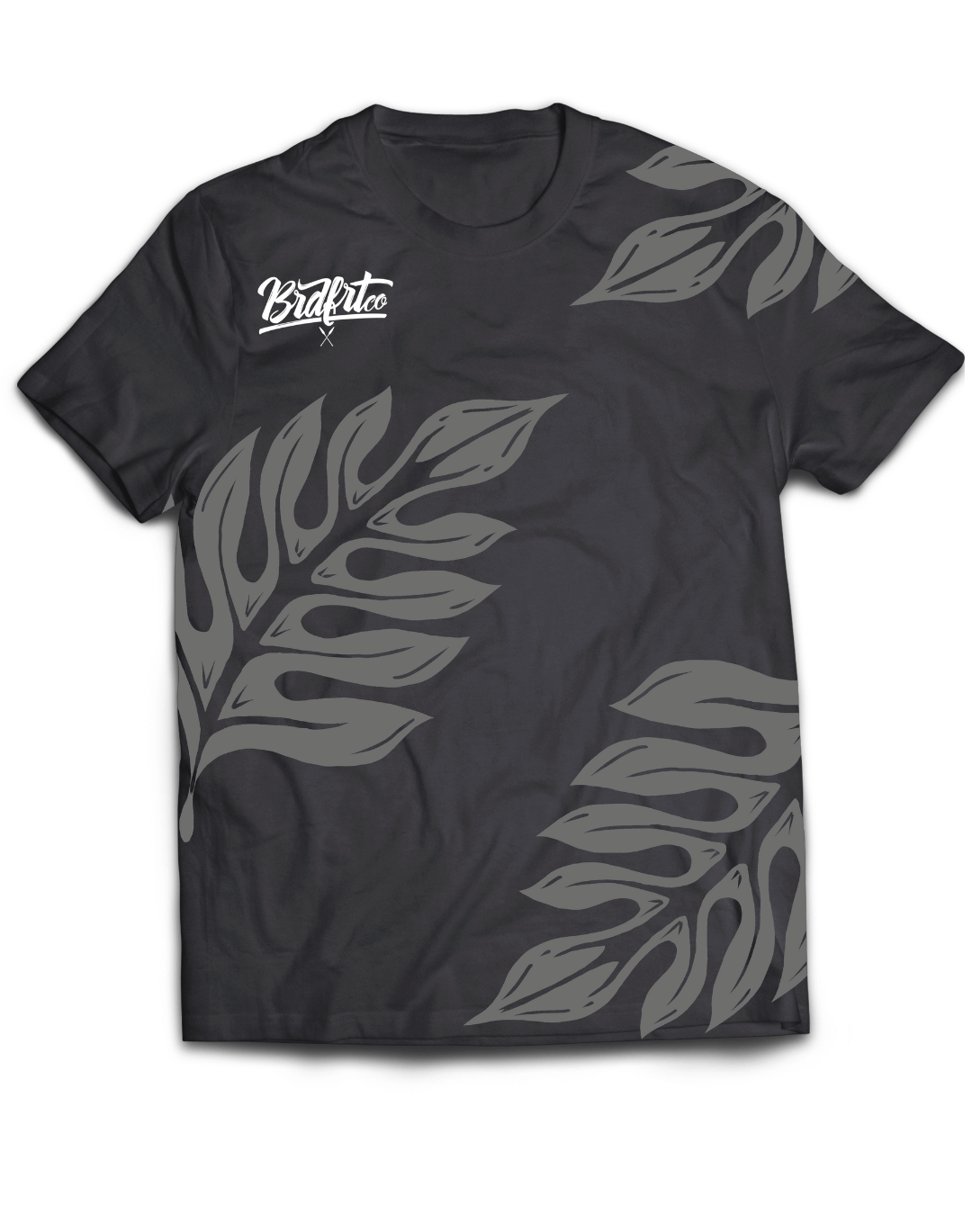 Gray Leaf Tee