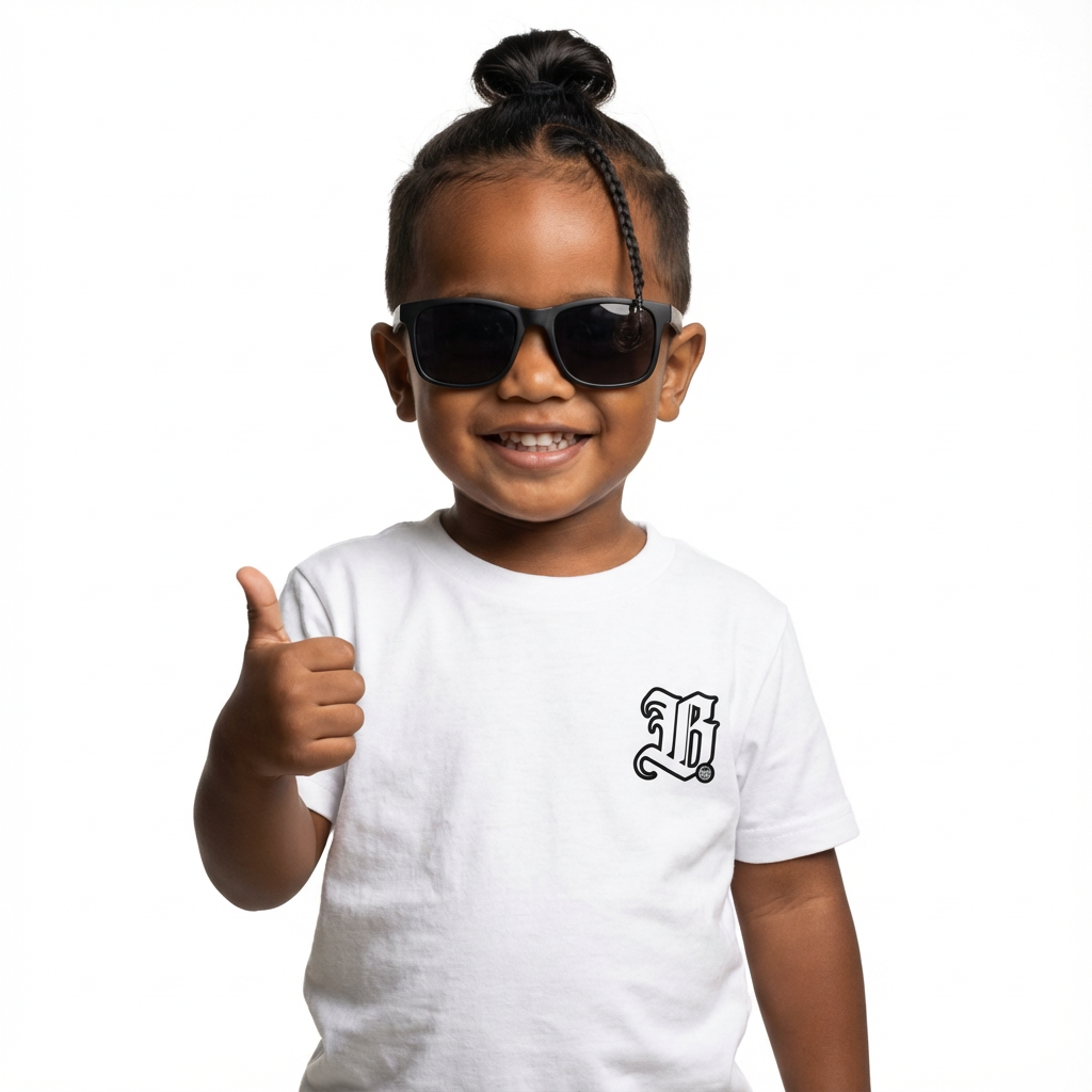"B" Brdfrt Lettering - Tee - Youth