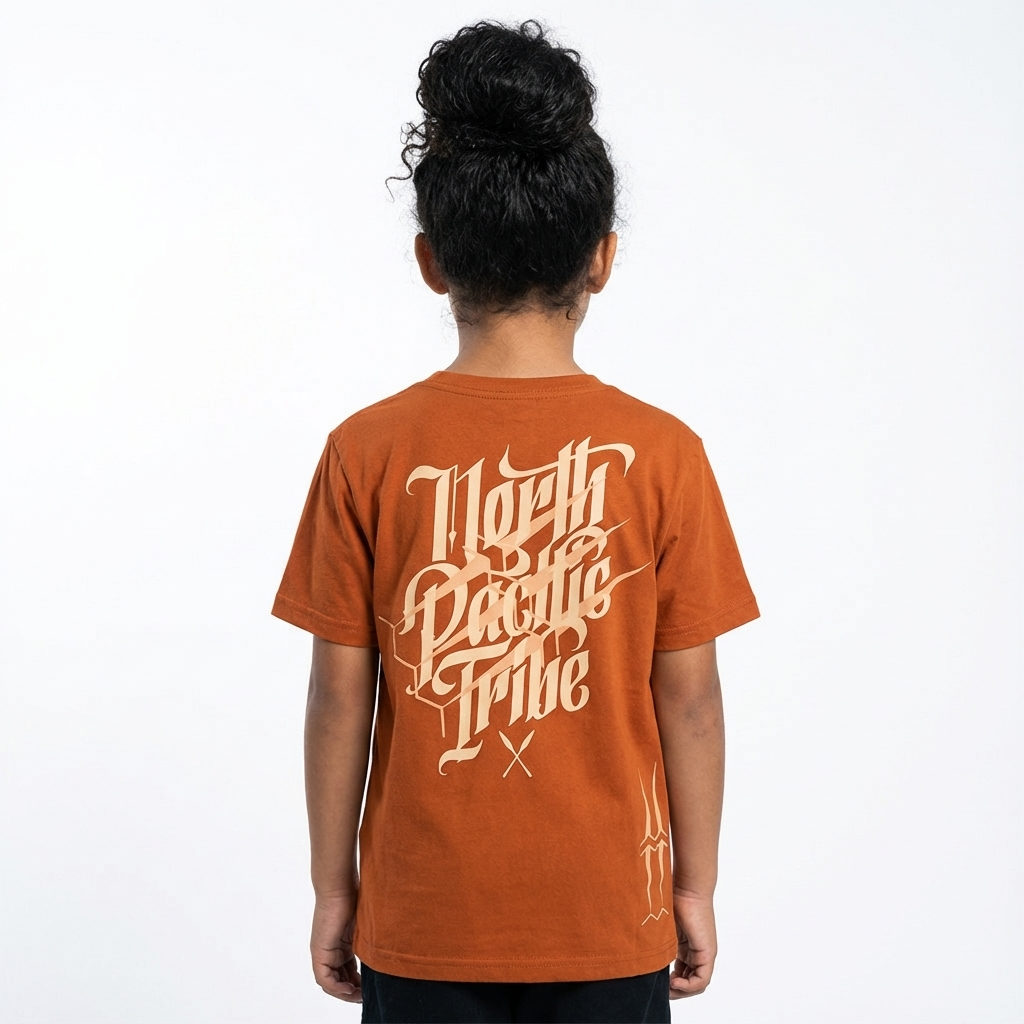 Dolphin Tee - Orange - Youth