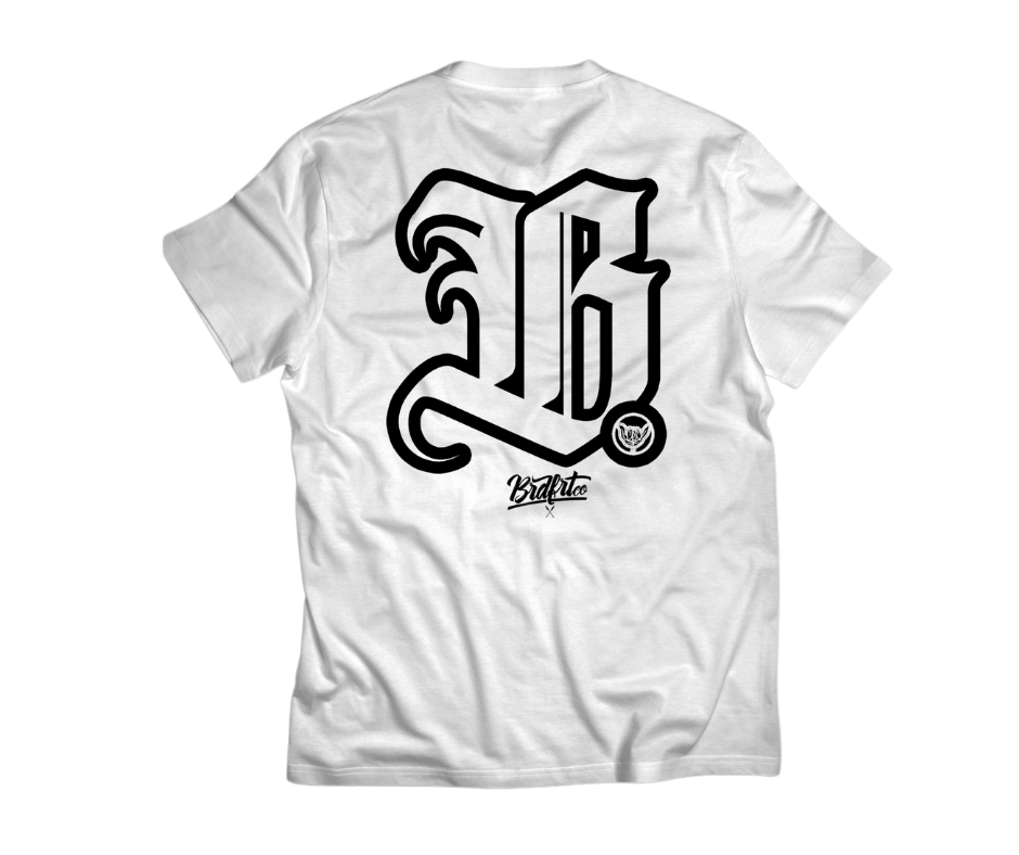 "B" Brdfrt Lettering - Tee - Youth