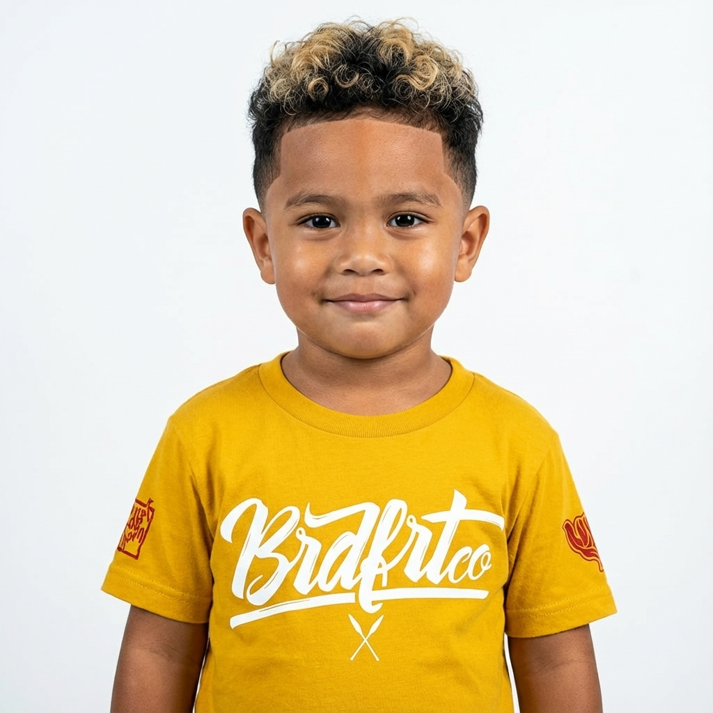Dolphin Tee - Mustard - Youth