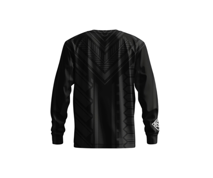 Black Tribal Long Sleeve - Youth