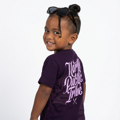 Purple Leaf Tee - Youth