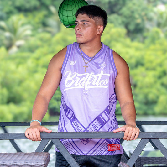 Light Purple Tribal Jersey