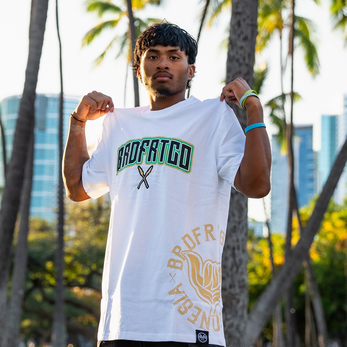 TRIBAL TEE - WHITE