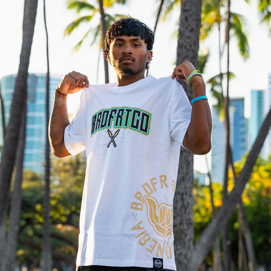 TRIBAL TEE - WHITE
