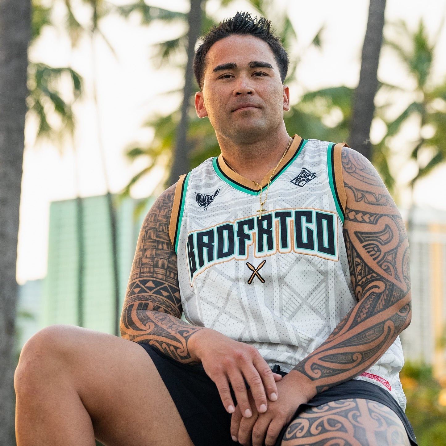 TRIBAL JERSEY - WHITE