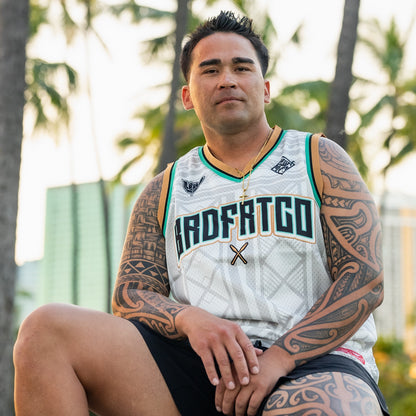 TRIBAL JERSEY - WHITE
