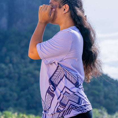 Light Purple Tribal Tee