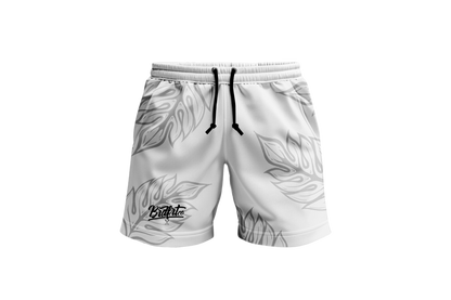 White Leaf Shorts
