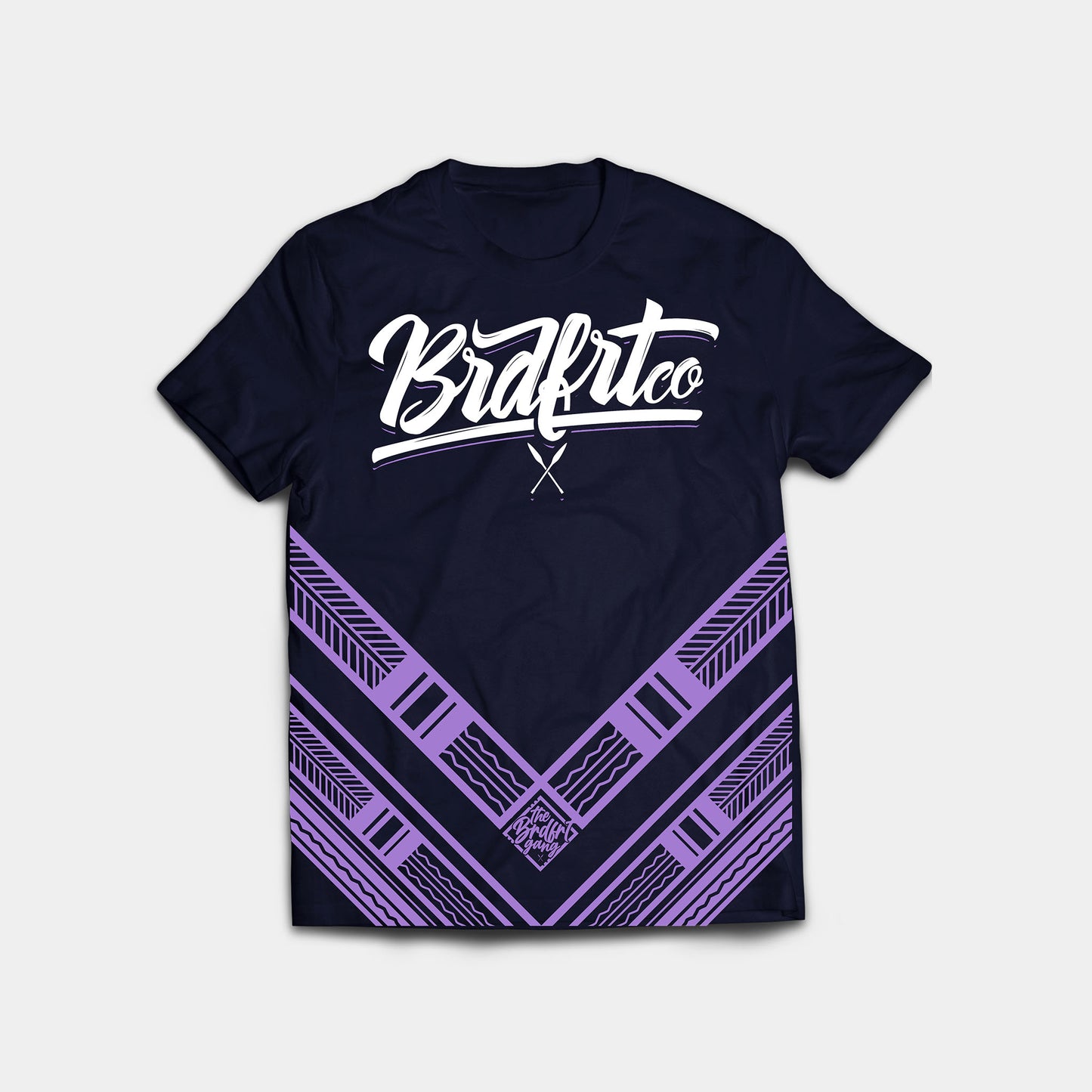 Navy Purple Tribal Tee (Youth)