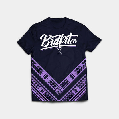Navy Purple Tribal Tee (Youth)