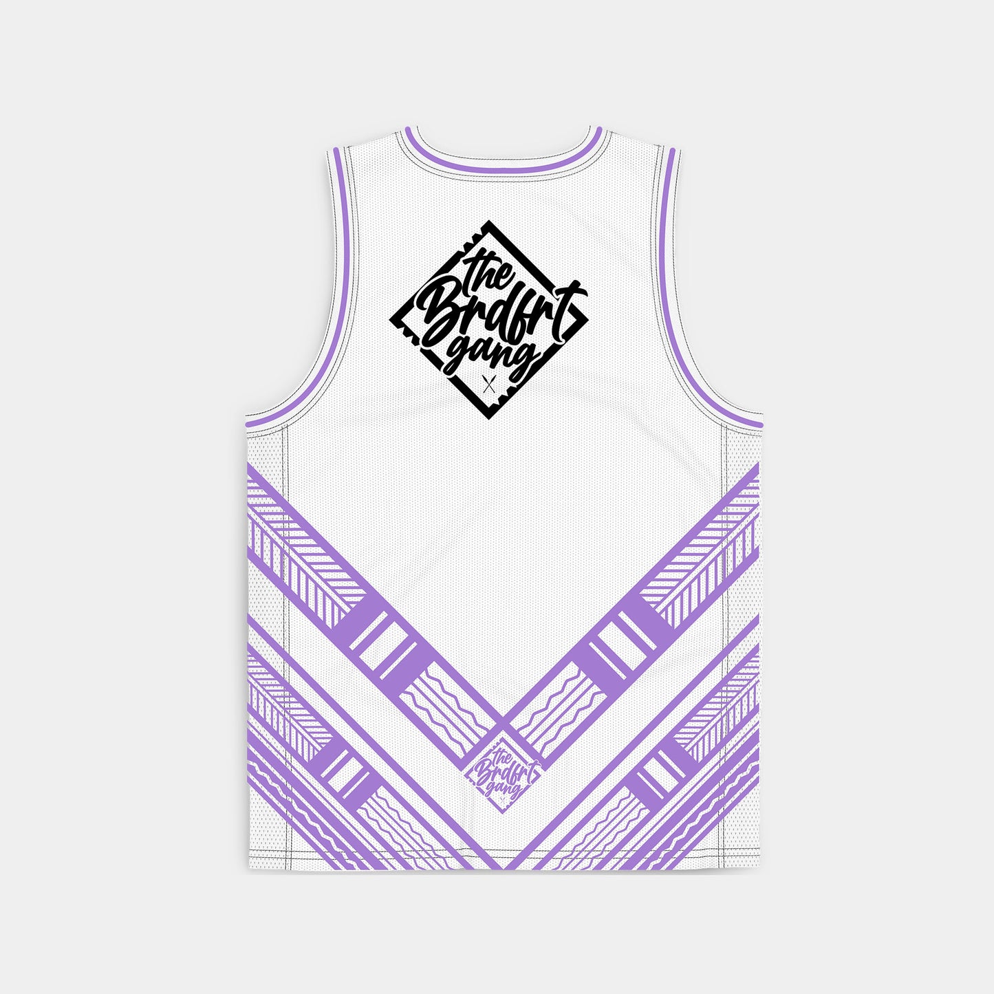 White Purple Tribal Jersey (Youth)