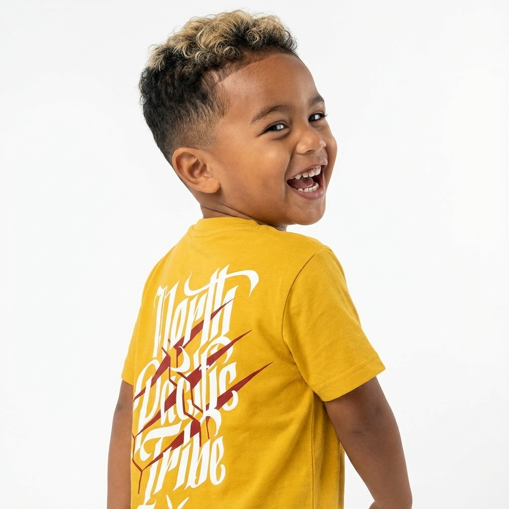 Dolphin Tee - Mustard - Youth