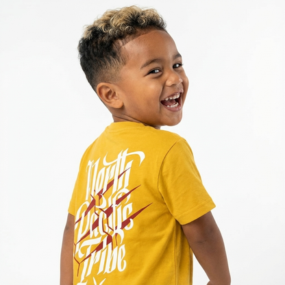 Dolphin Tee - Mustard - Youth