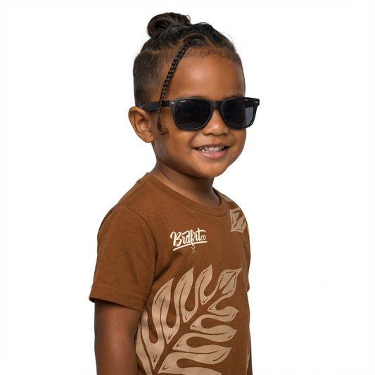 Orange Leaf Tee - Youth