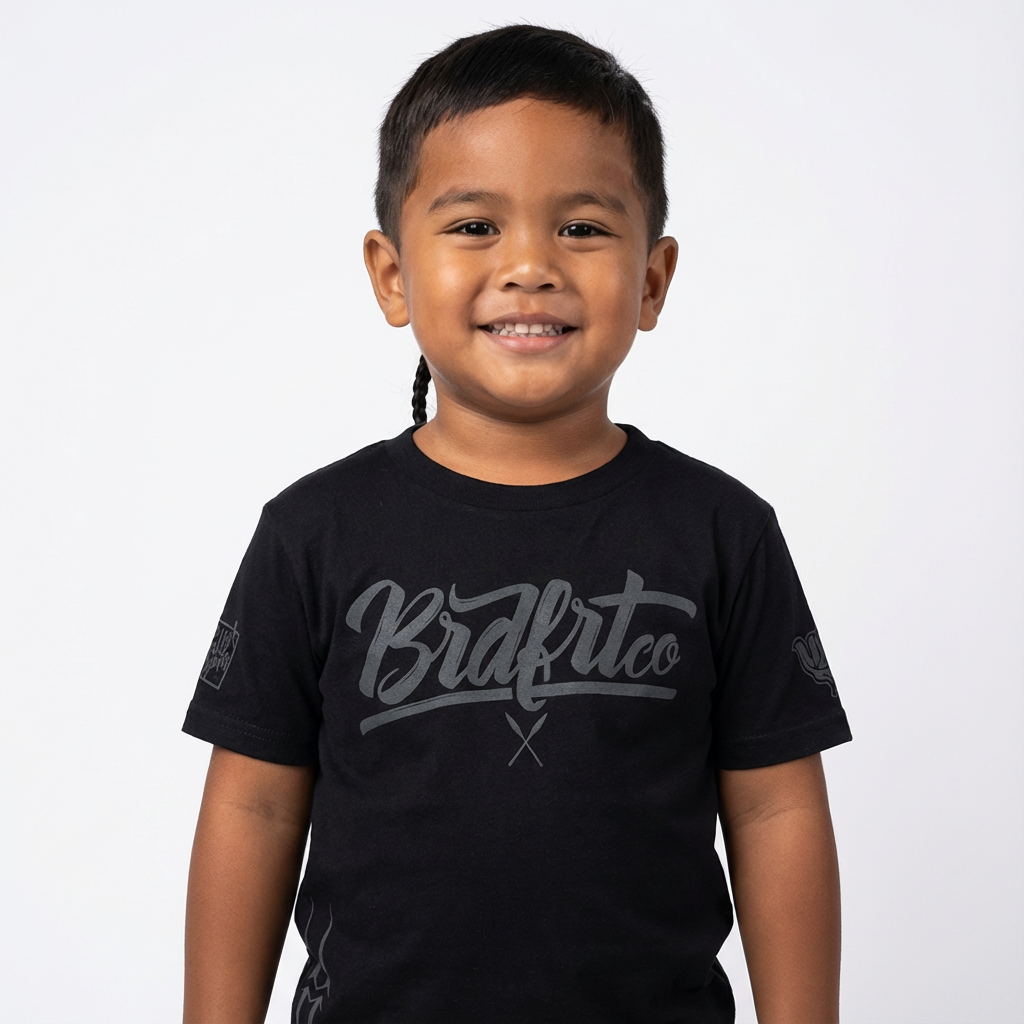 Dolphin Tee - Black - Youth