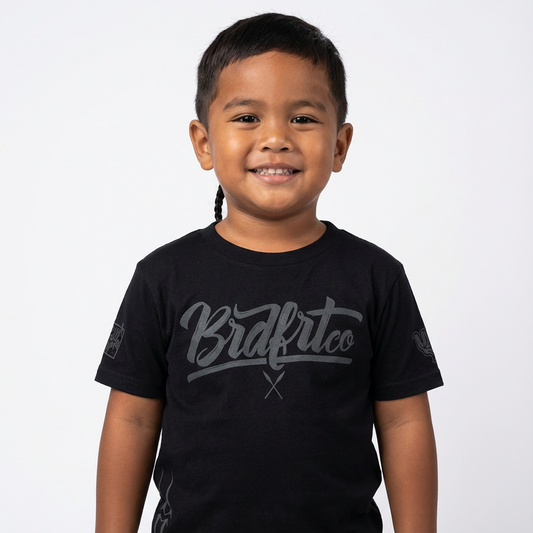 Dolphin Tee - Black - Youth