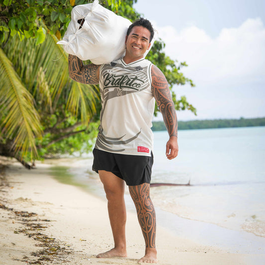 Whale Tail Jersey - White