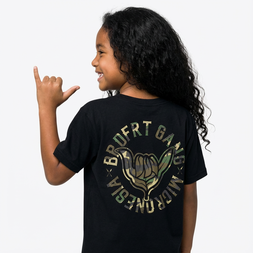 🪖 Veterans Day Camo Tee – Youth