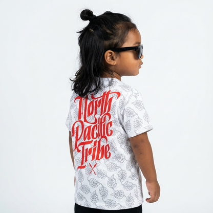 White Leaf Tee - Youth
