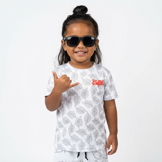 White Leaf Tee - Youth