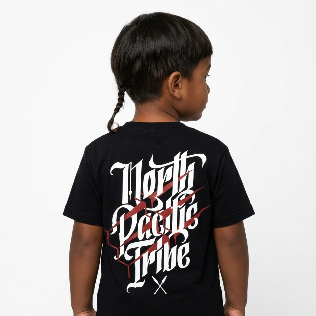 Dolphin Tee - Black - Youth